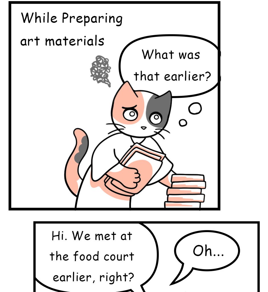 Mikesaka Art Class (◆Episodes are about art methods.) - Episode 32, Page 7: 28. A Child Who Can't Remember My Face(1/2)