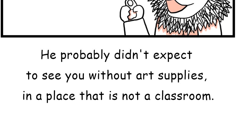 Mikesaka Art Class (◆Episodes are about art methods.) - Episode 33, Page 4: 28. A Child Who Can't Remember My Face(2/2)