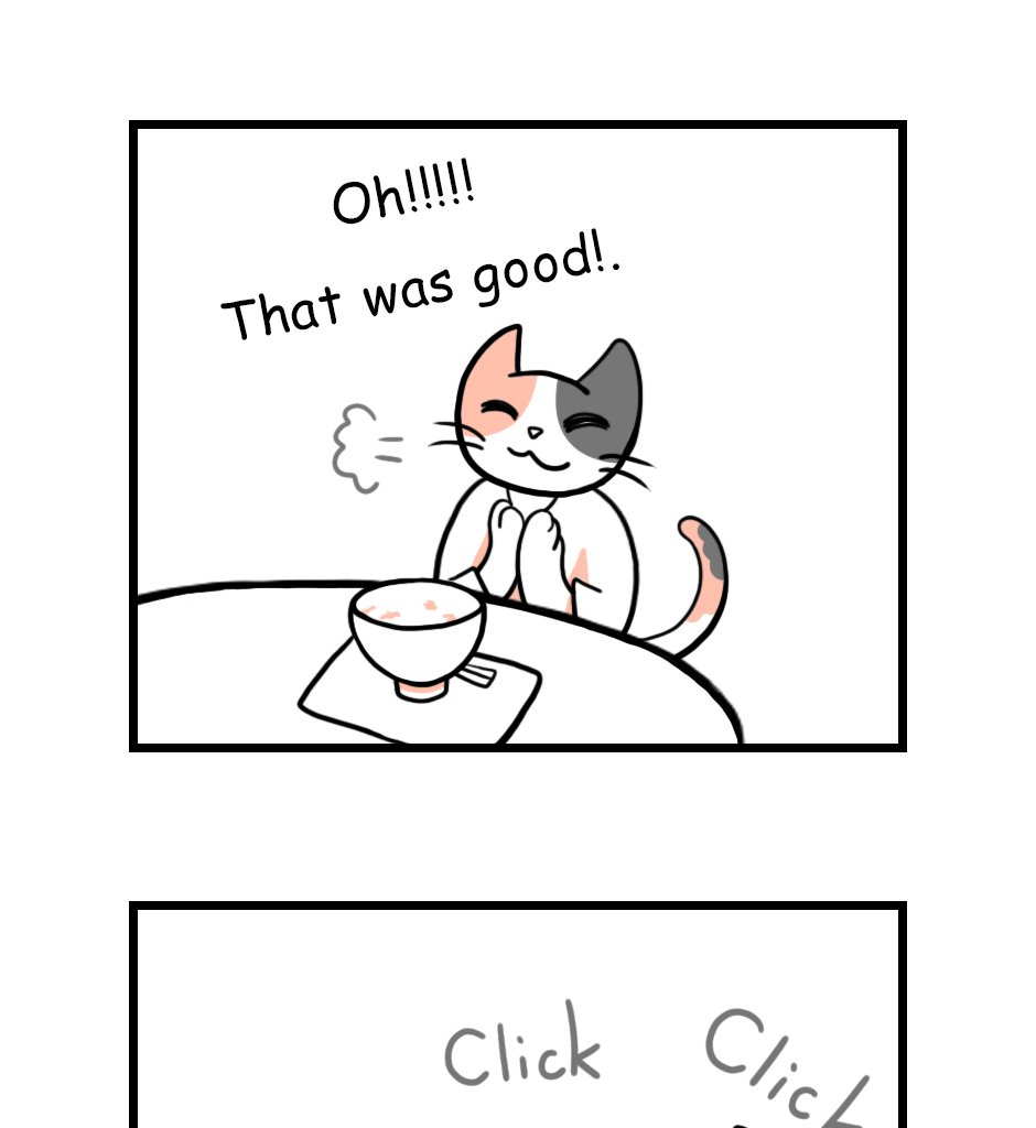 Mikesaka Art Class (◆Episodes are about art methods.) - Episode 34, Page 5: 29. People I see in The Food Court(1/2)