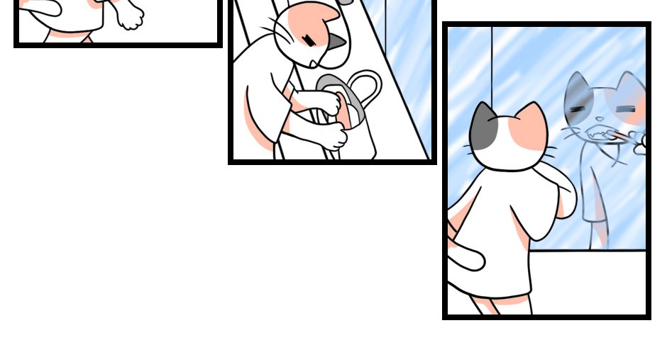 Mikesaka Art Class (◆Episodes are about art methods.) - Episode 35, Page 2: 29. People I see in The Food Court(2/2)