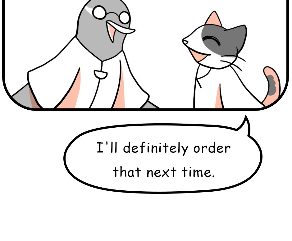 Mikesaka Art Class (◆Episodes are about art methods.) - Episode 39, Page 2: 32. Mysterious Restaurant Stuff