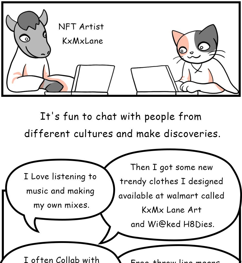 Mikesaka Art Class (◆Episodes are about art methods.) - Episode 42, Page 4: The Night Owl