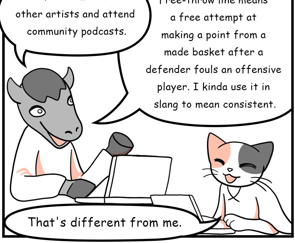 Mikesaka Art Class (◆Episodes are about art methods.) - Episode 42, Page 4: The Night Owl