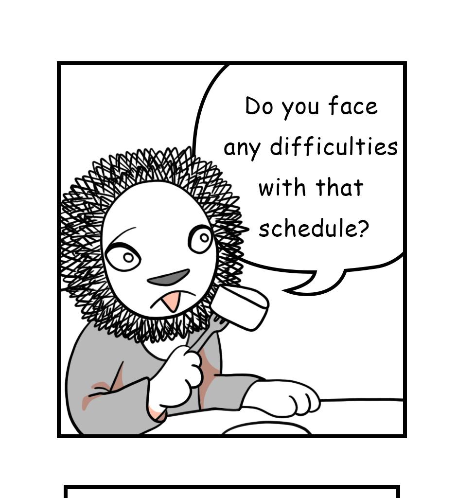 Mikesaka Art Class (◆Episodes are about art methods.) - Episode 42, Page 5: The Night Owl