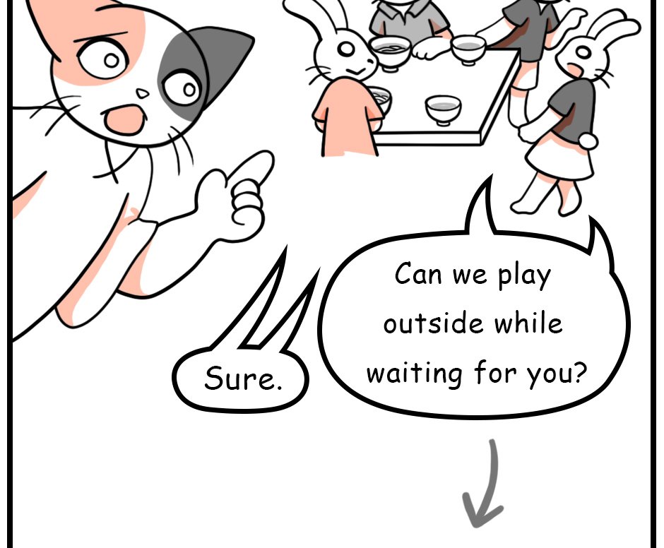 Mikesaka Art Class (◆Episodes are about art methods.) - Episode 55, Page 9: 42. Parents Searching for Their Lost Child