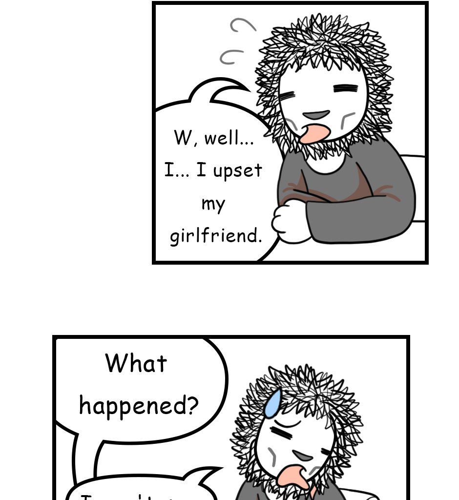 Mikesaka Art Class (◆Episodes are about art methods.) - Episode 73, Page 6: 59. Cut off Melancholy(1/3)