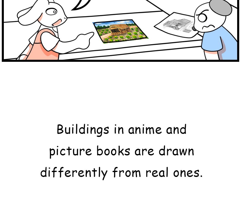 Mikesaka Art Class (◆Episodes are about art methods.) - Episode 100, Page 7: 76. ◆Drawings of buildings with Distorted Perspective