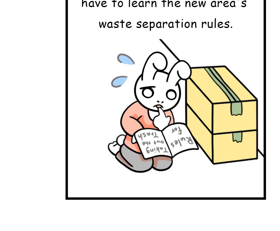 Mikesaka Art Class (◆Episodes are about art methods.) - Episode 112, Page 6: 88. How to Separate Trash in Japan