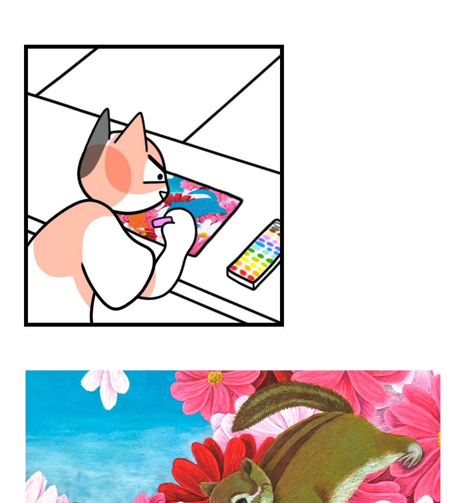 Mikesaka Art Class (◆Episodes are about art methods.) - Episode 115, Page 2: 90. It's Snack Time(2/2)
