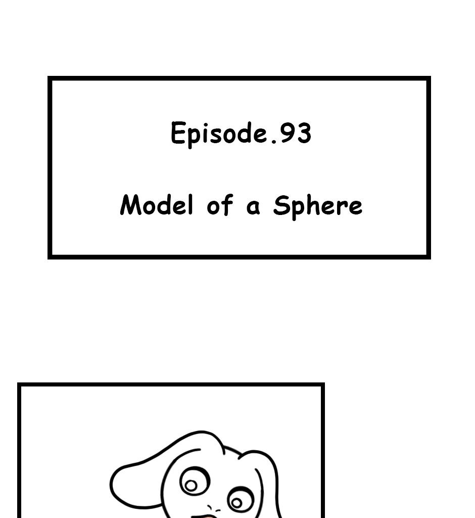 Mikesaka Art Class (◆Episodes are about art methods.) - Episode 118, Page 1: 93. Model of a Sphere