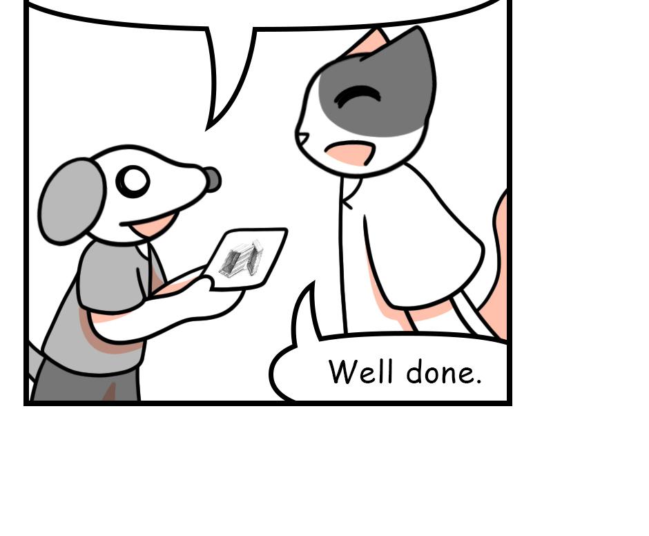 Mikesaka Art Class (◆Episodes are about art methods.) - Episode 125, Page 1: 99. How to Use a Broom