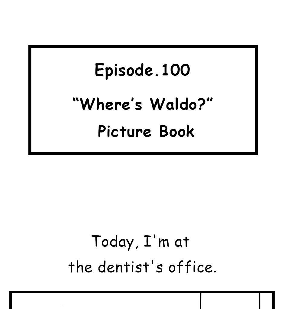 Mikesaka Art Class (◆Episodes are about art methods.) - Episode 126, Page 1: 100. "Where's Waldo?! Picture Book