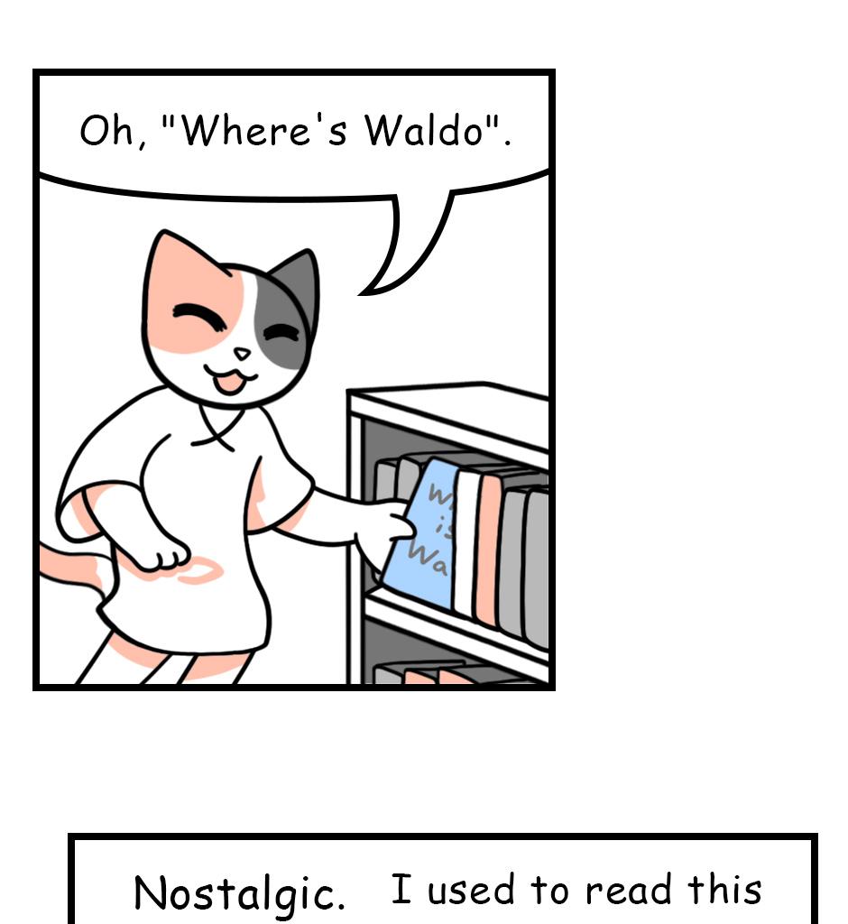 Mikesaka Art Class (◆Episodes are about art methods.) - Episode 126, Page 3: 100. "Where's Waldo?! Picture Book