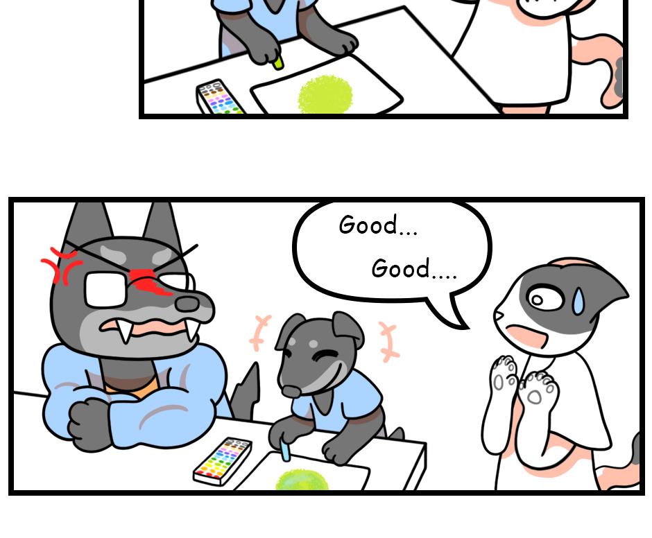 Mikesaka Art Class (◆Episodes are about art methods.) - Episode 128, Page 1: 101. Hanging Down(2/3)