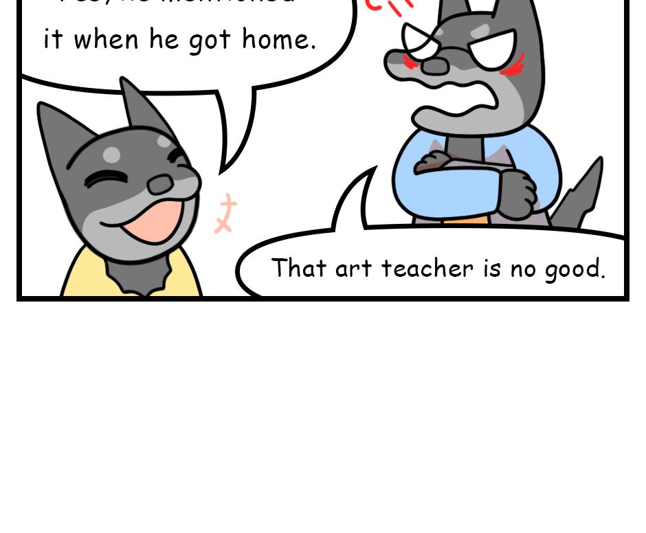 Mikesaka Art Class (◆Episodes are about art methods.) - Episode 128, Page 3: 101. Hanging Down(2/3)