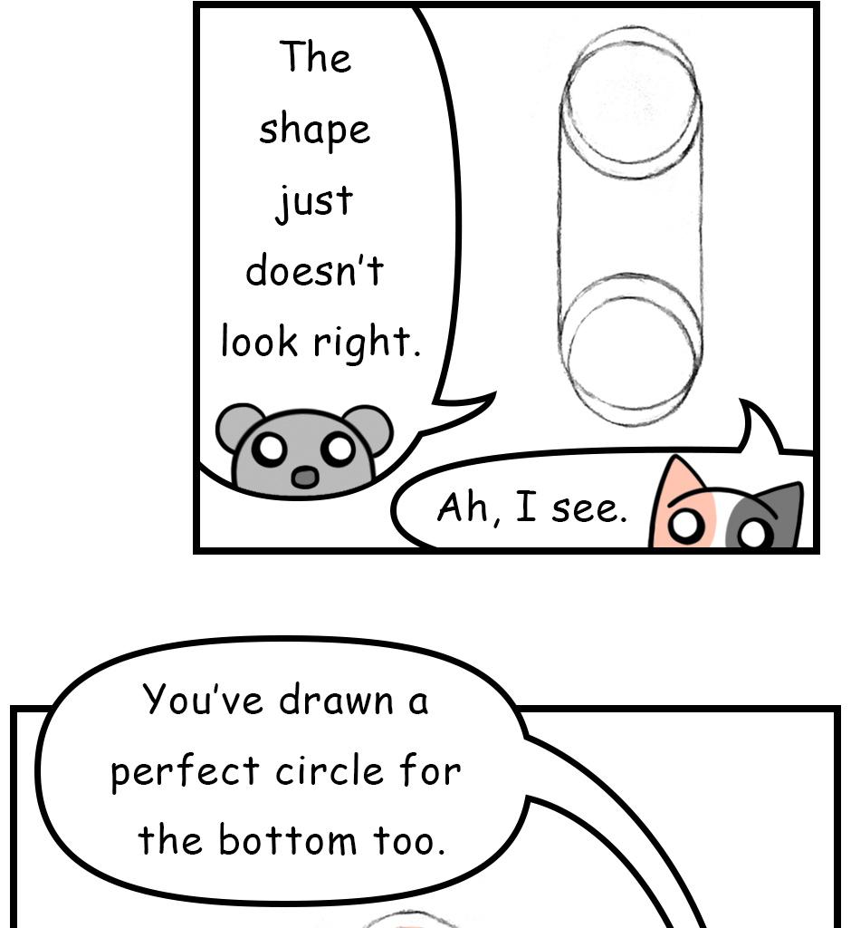 Mikesaka Art Class (◆Episodes are about art methods.) - Episode 130, Page 3:  102. ◆How to Draw a Juice Can