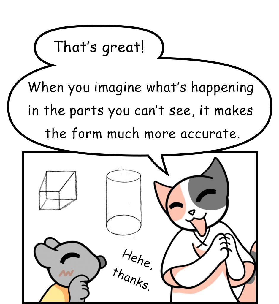 Mikesaka Art Class (◆Episodes are about art methods.) - Episode 130, Page 4:  102. ◆How to Draw a Juice Can