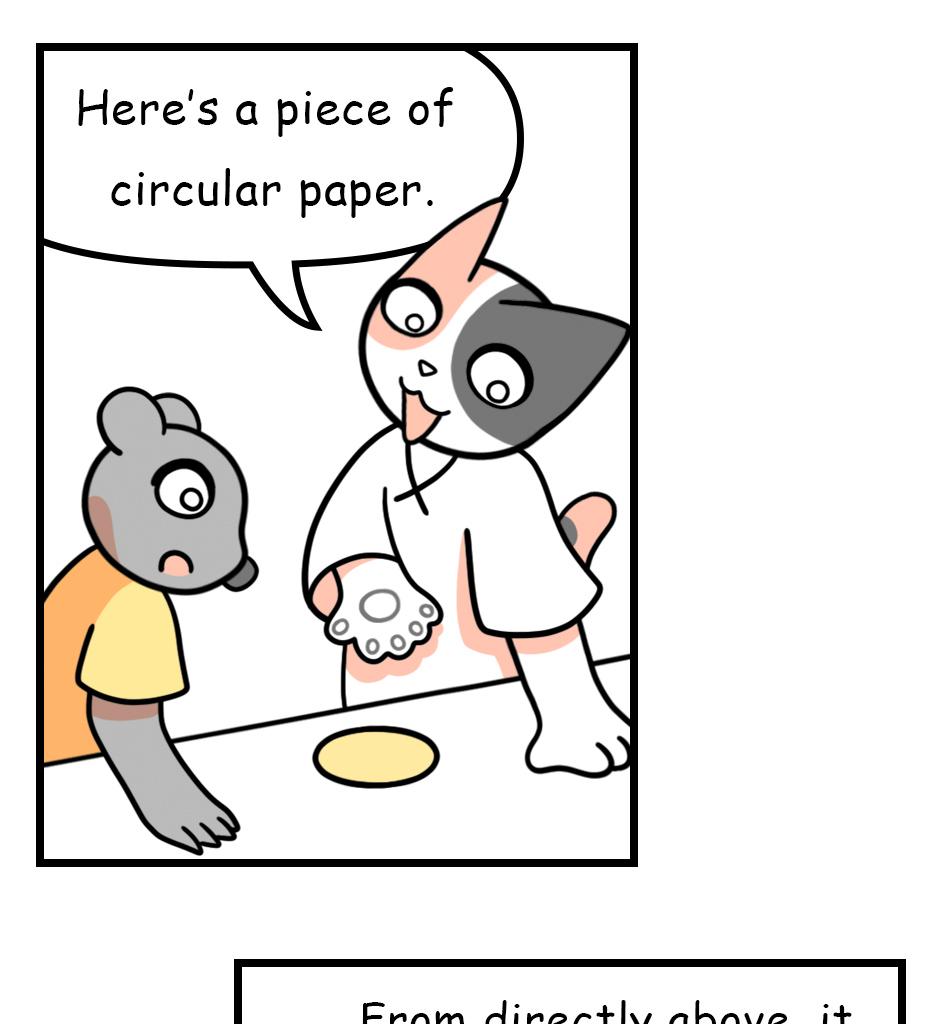 Mikesaka Art Class (◆Episodes are about art methods.) - Episode 131, Page 2:  103. ◆How to Draw an Ellipse