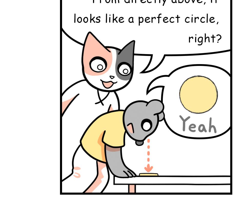 Mikesaka Art Class (◆Episodes are about art methods.) - Episode 131, Page 2:  103. ◆How to Draw an Ellipse