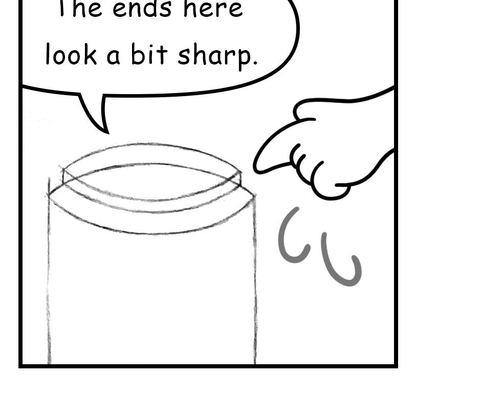 Mikesaka Art Class (◆Episodes are about art methods.) - Episode 131, Page 6:  103. ◆How to Draw an Ellipse