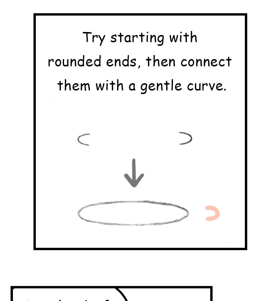 Mikesaka Art Class (◆Episodes are about art methods.) - Episode 131, Page 8:  103. ◆How to Draw an Ellipse