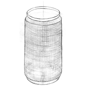 Mikesaka Art Class (◆Episodes are about art methods.) - Episode 132:  104. ◆How to Draw the Surface of a Can