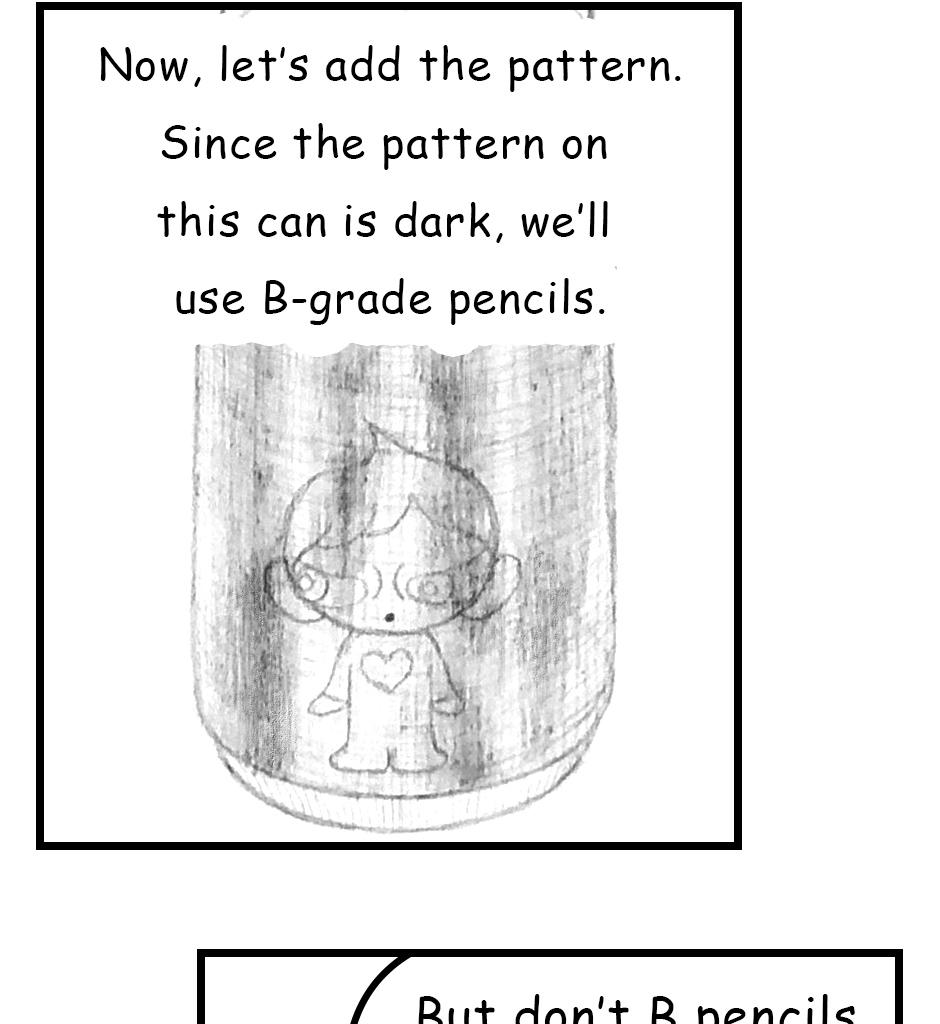 Mikesaka Art Class (◆Episodes are about art methods.) - Episode 133, Page 9:  105. ◆Shading and Adding Details to Metal