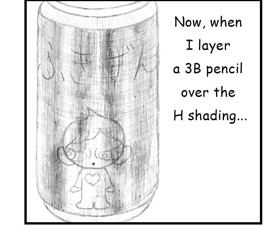 Mikesaka Art Class (◆Episodes are about art methods.) - Episode 133, Page 10:  105. ◆Shading and Adding Details to Metal