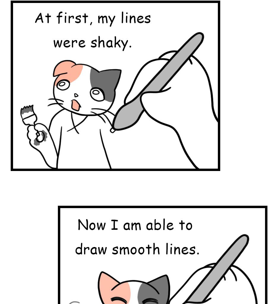 Mikesaka Art Class (◆Episodes are about art methods.) - Episode 135, Page 2:  107. Resting Feathers(1/3)