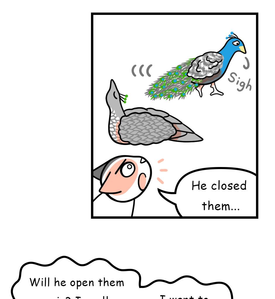 Mikesaka Art Class (◆Episodes are about art methods.) - Episode 136, Page 7: 107. Resting Feathers(2/3)