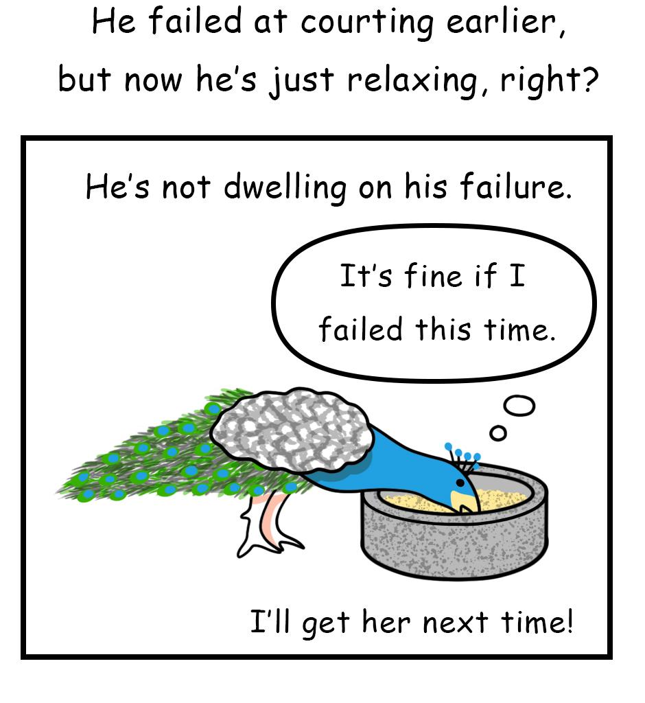 Mikesaka Art Class (◆Episodes are about art methods.) - Episode 136, Page 11: 107. Resting Feathers(2/3)