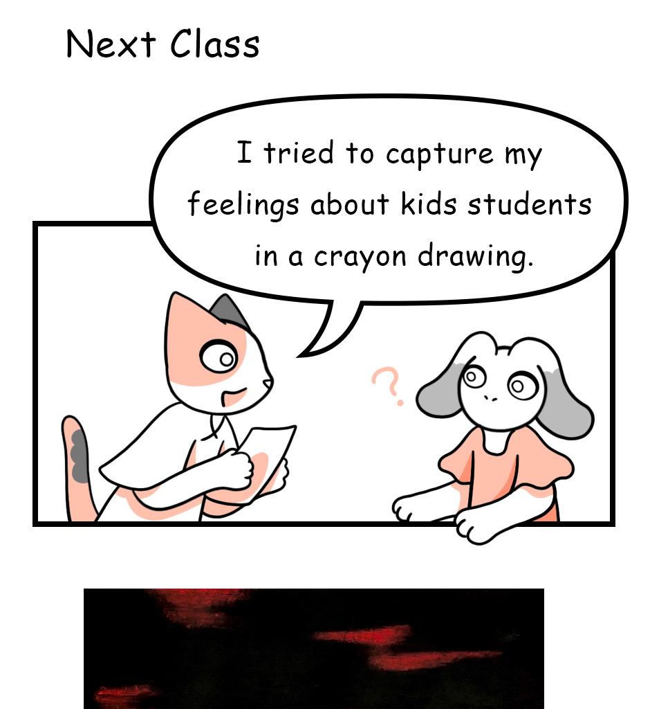Mikesaka Art Class (◆Episodes are about art methods.) - Episode 139, Page 1: 108. Cheek Covers(2/2)