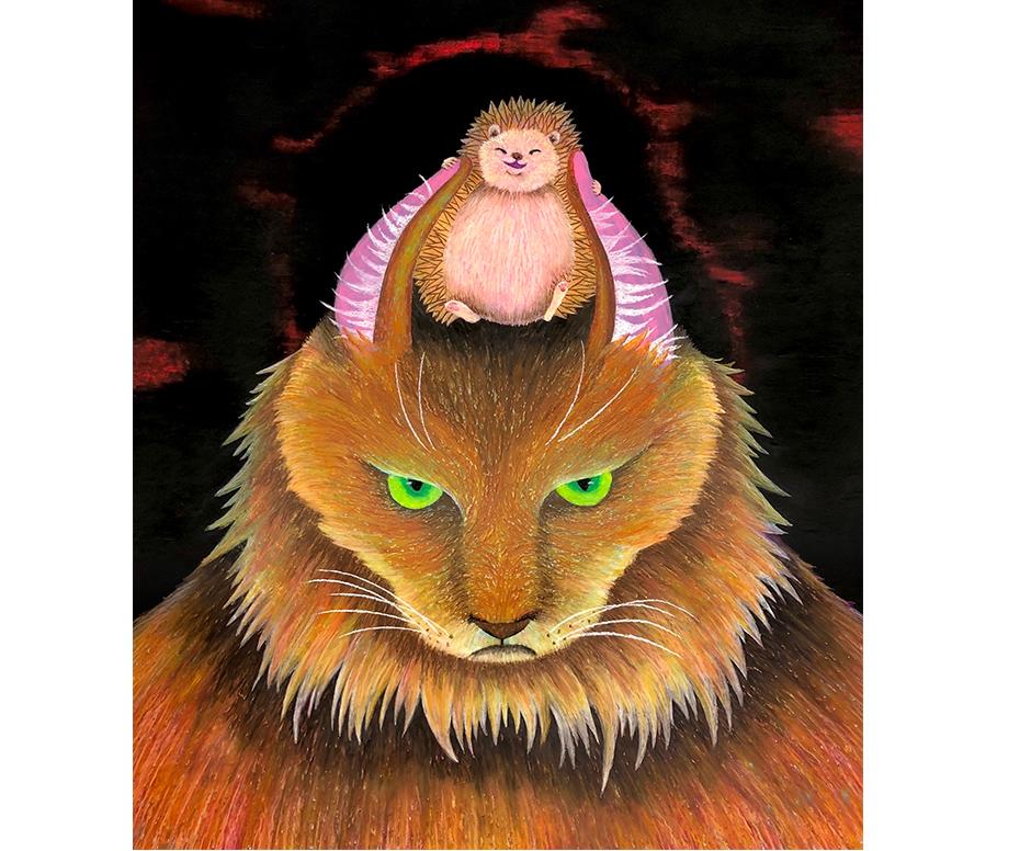 Mikesaka Art Class (◆Episodes are about art methods.) - Episode 139, Page 1: 108. Cheek Covers(2/2)