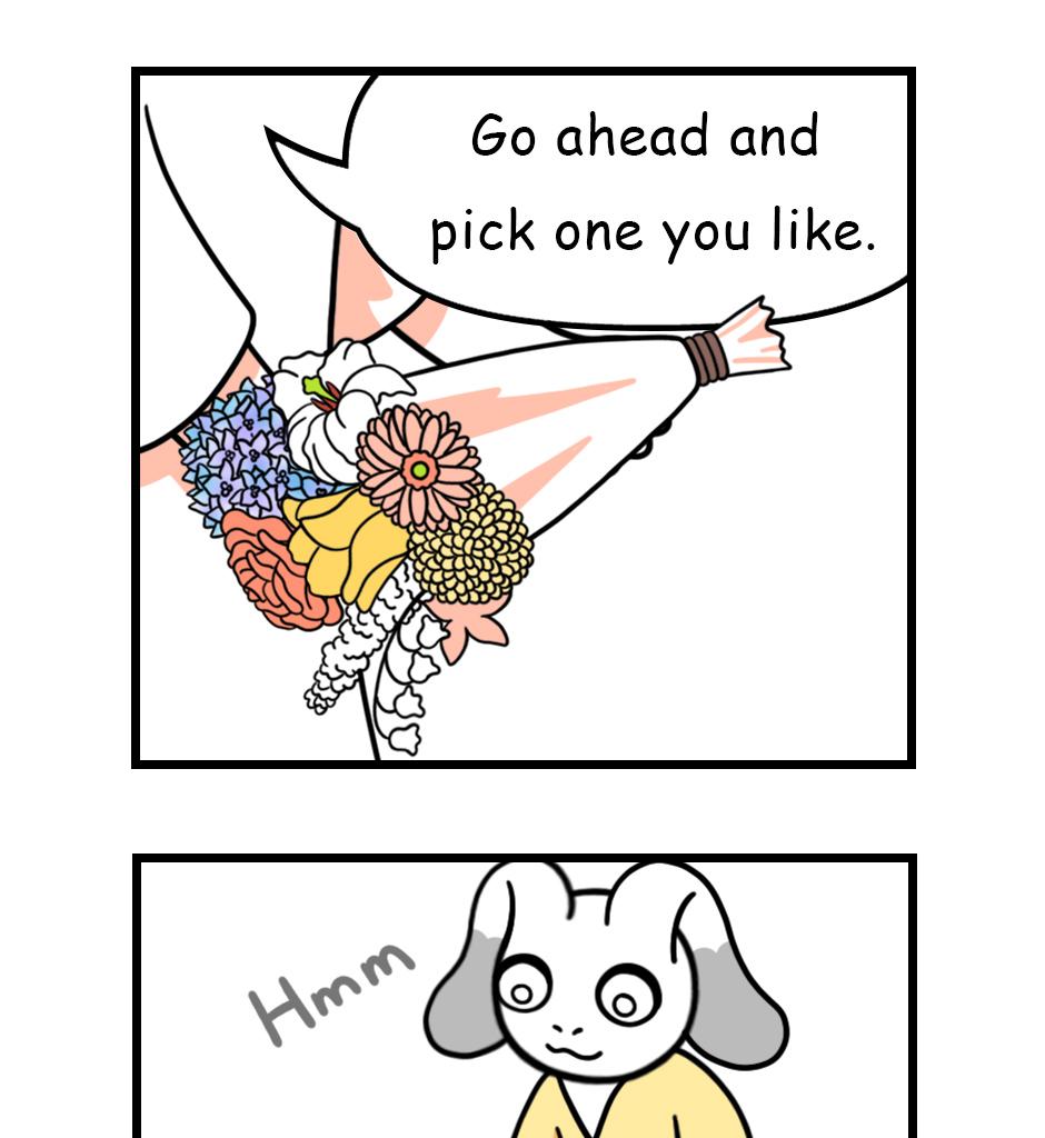 Mikesaka Art Class (◆Episodes are about art methods.) - Episode 140, Page 2:  109. ◆Sketching a Gerbera