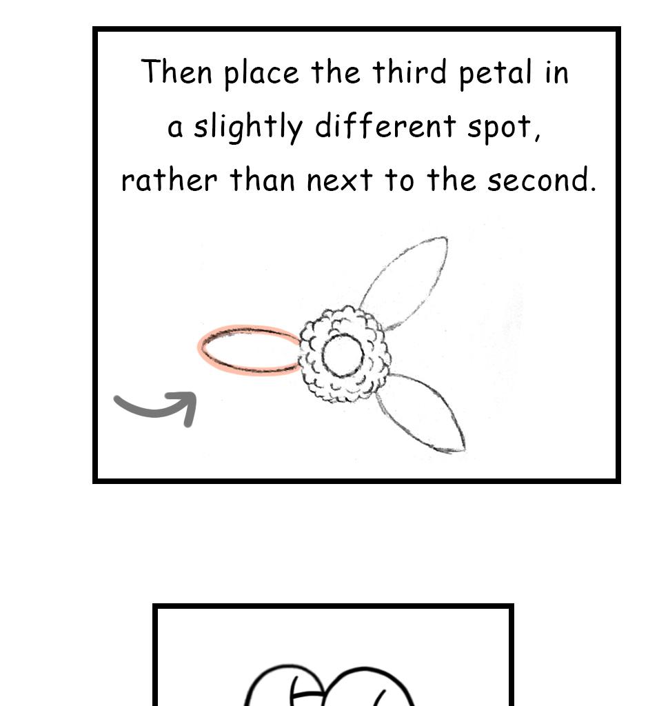 Mikesaka Art Class (◆Episodes are about art methods.) - Episode 140, Page 6:  109. ◆Sketching a Gerbera