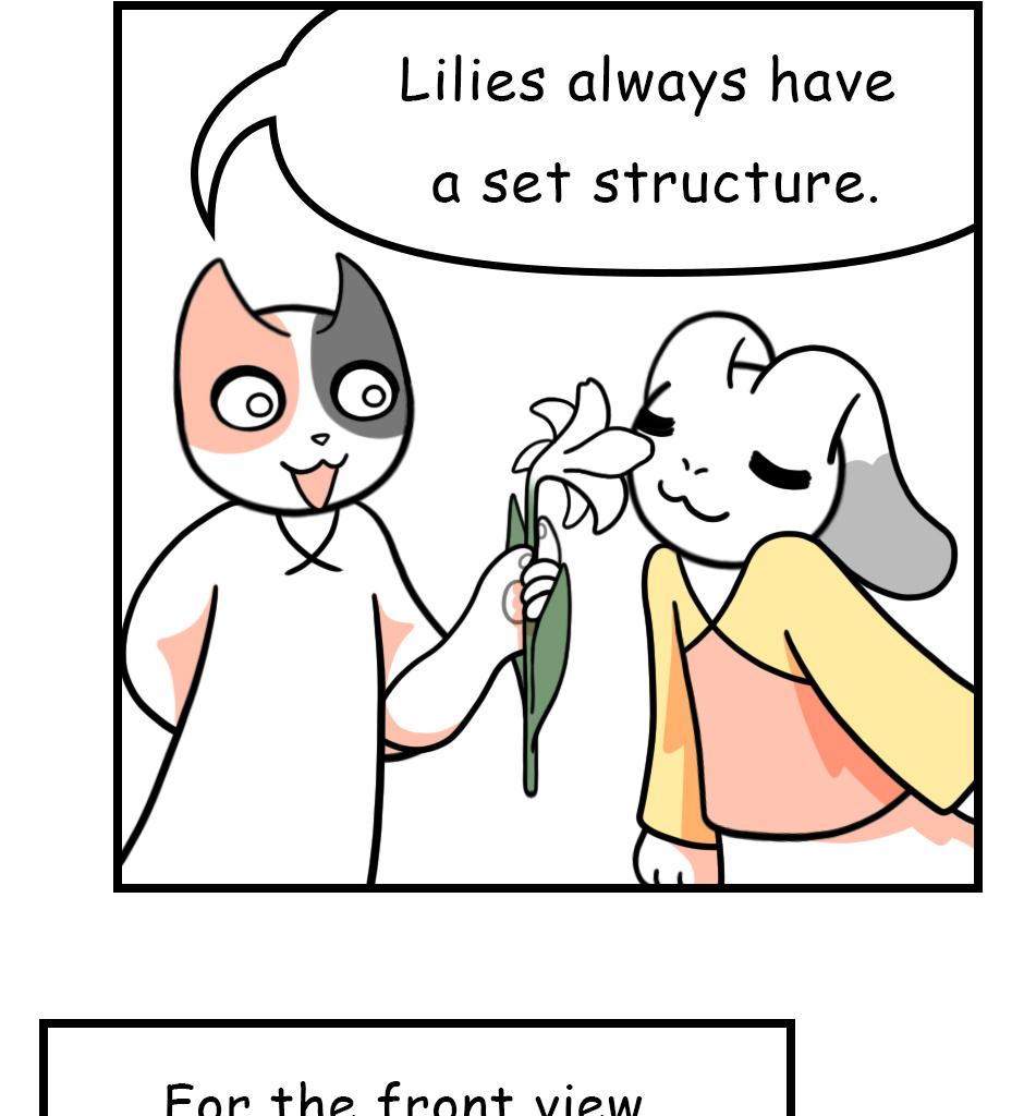 Mikesaka Art Class (◆Episodes are about art methods.) - Episode 141, Page 2: 110. ◆Sketching a Lily