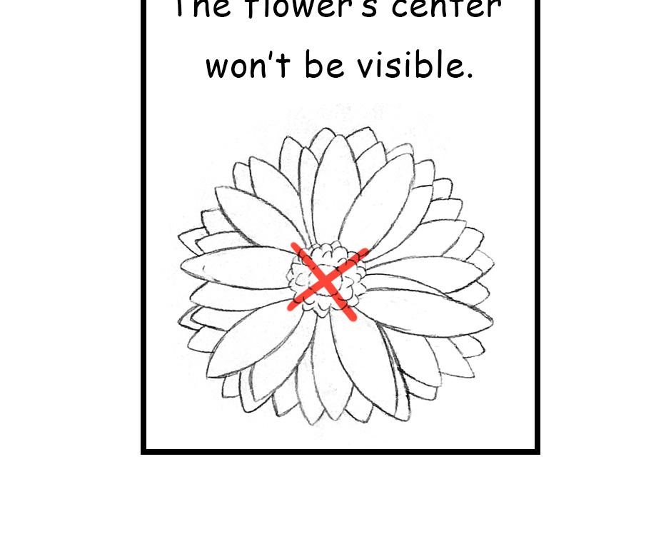 Mikesaka Art Class (◆Episodes are about art methods.) - Episode 143, Page 1: 111. ◆Sketching a Gerbera from Every Angle(2/3)