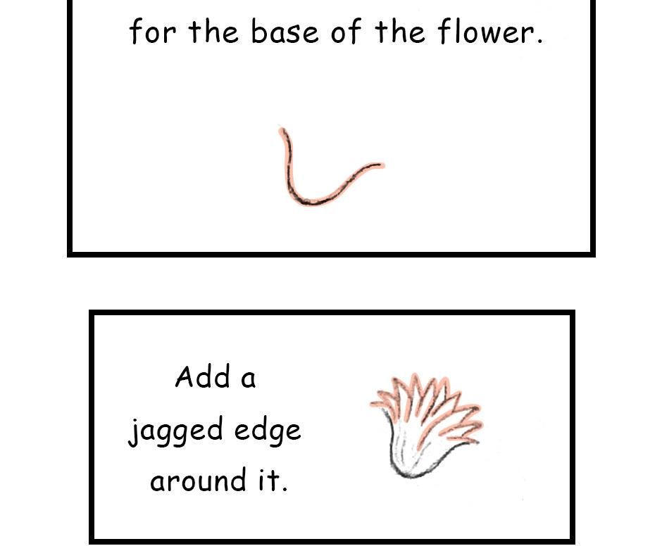 Mikesaka Art Class (◆Episodes are about art methods.) - Episode 144, Page 1: 111. ◆Sketching a Gerbera from Every Angle(3/3)