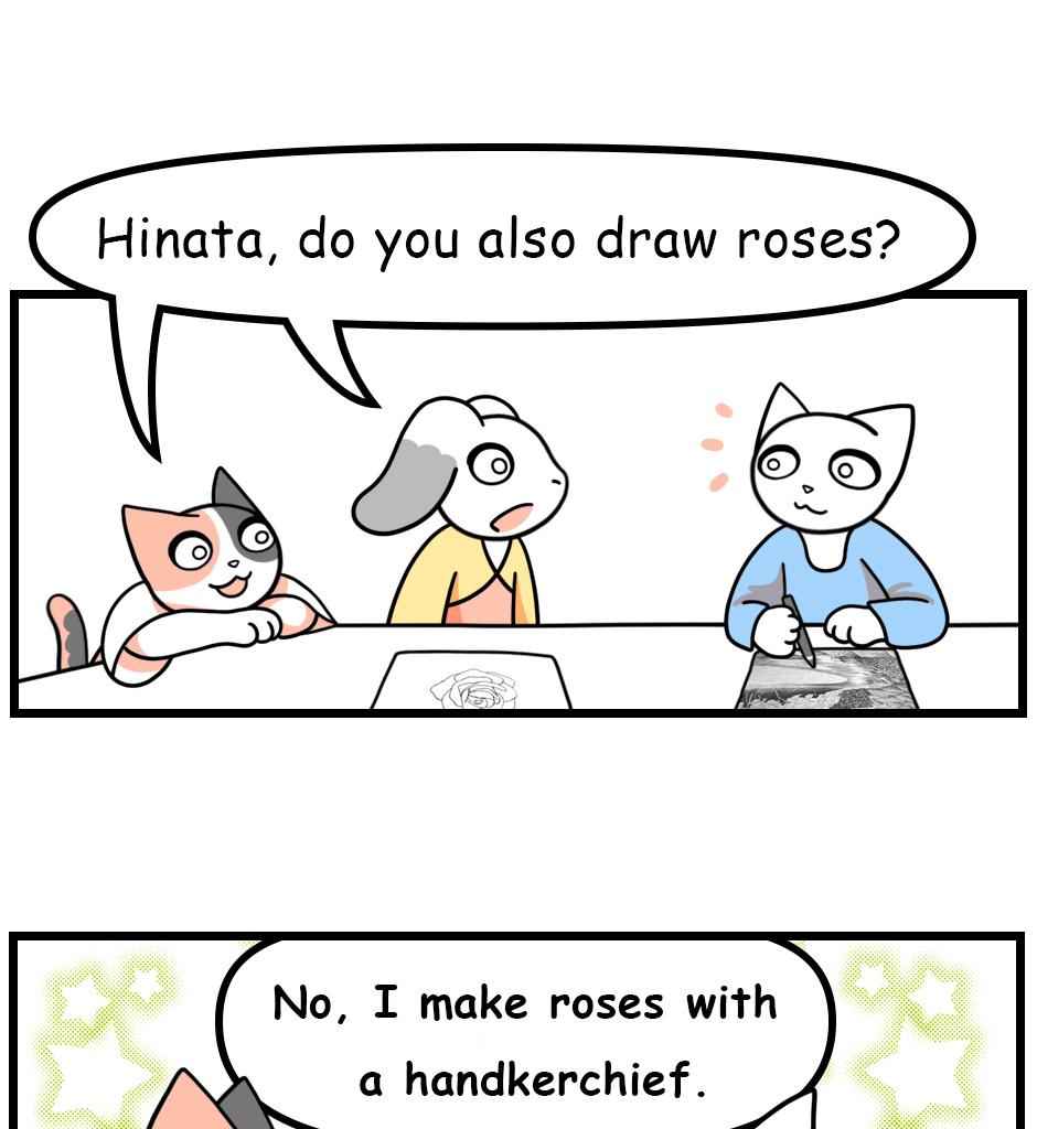 Mikesaka Art Class (◆Episodes are about art methods.) - Episode 145, Page 8: 112. ◆Sketching a Rose