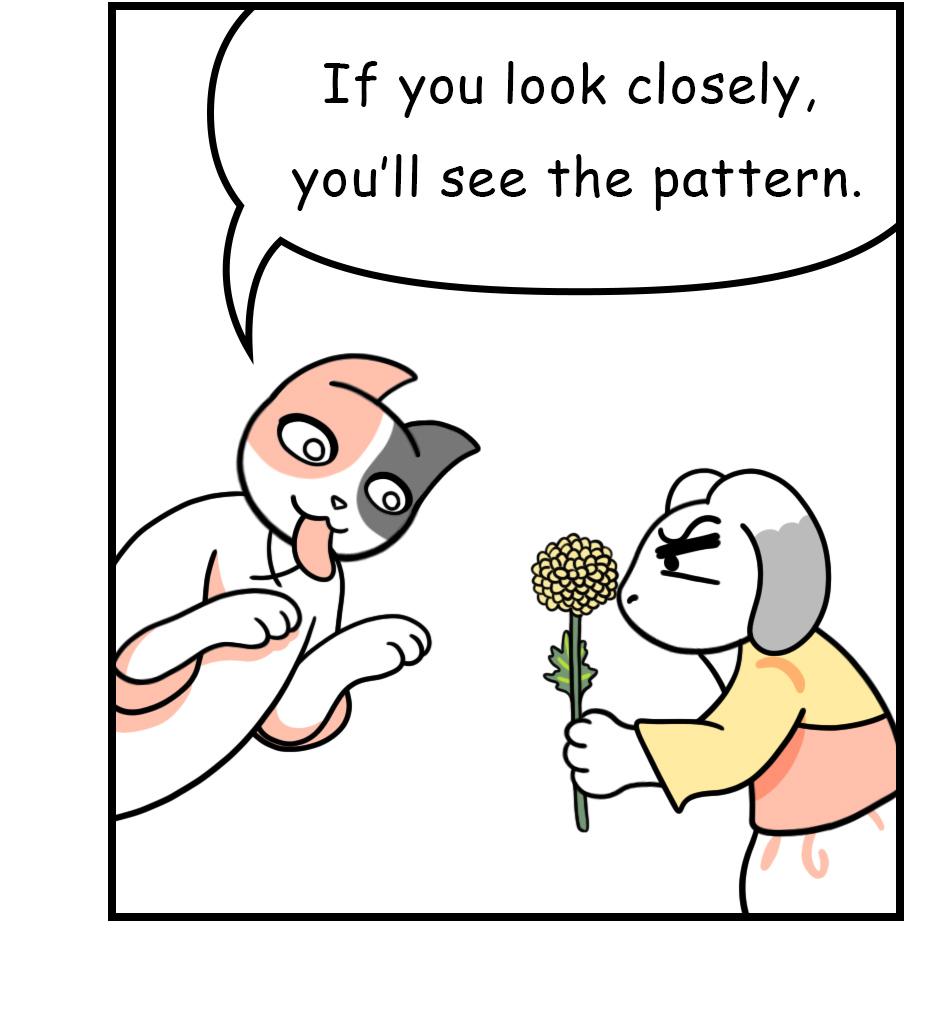 Mikesaka Art Class (◆Episodes are about art methods.) - Episode 147, Page 2: 114. ◆Sketching a Chrysanthemum