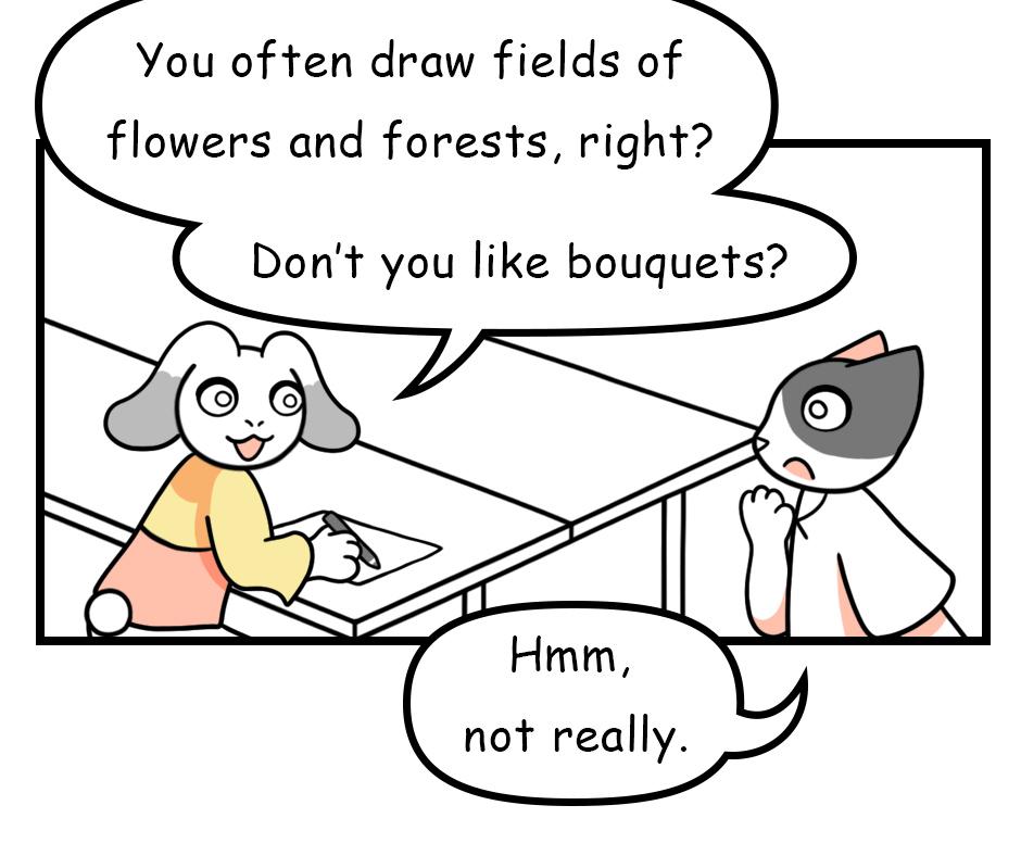 Mikesaka Art Class (◆Episodes are about art methods.) - Episode 148, Page 7: 115. ◆Sketching Leaves