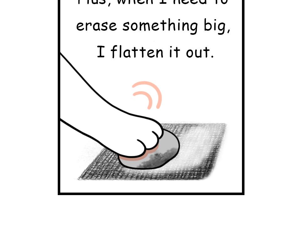 Mikesaka Art Class (◆Episodes are about art methods.) - Episode 149, Page 2: 116. ◆Kneaded Eraser Tricks