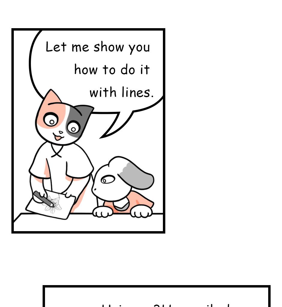 Mikesaka Art Class (◆Episodes are about art methods.) - Episode 150, Page 3: 117. ◆Adding Line Art Details