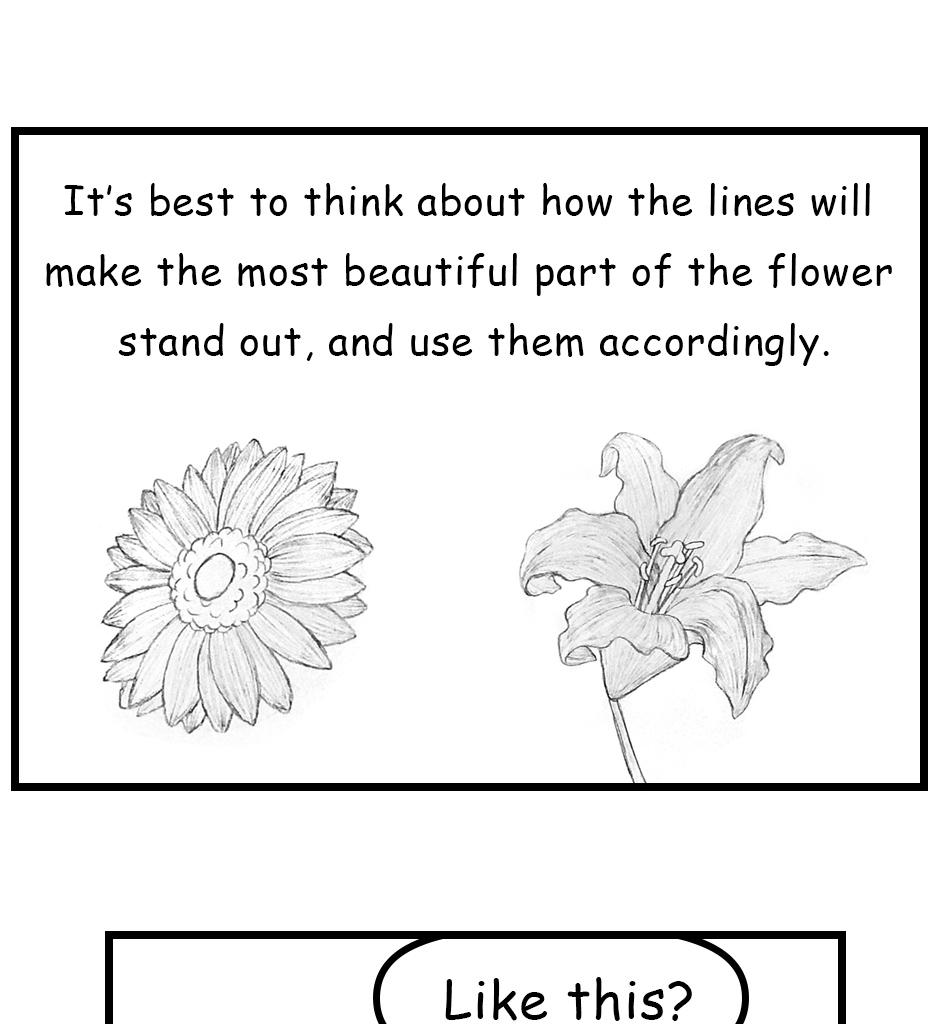 Mikesaka Art Class (◆Episodes are about art methods.) - Episode 150, Page 5: 117. ◆Adding Line Art Details