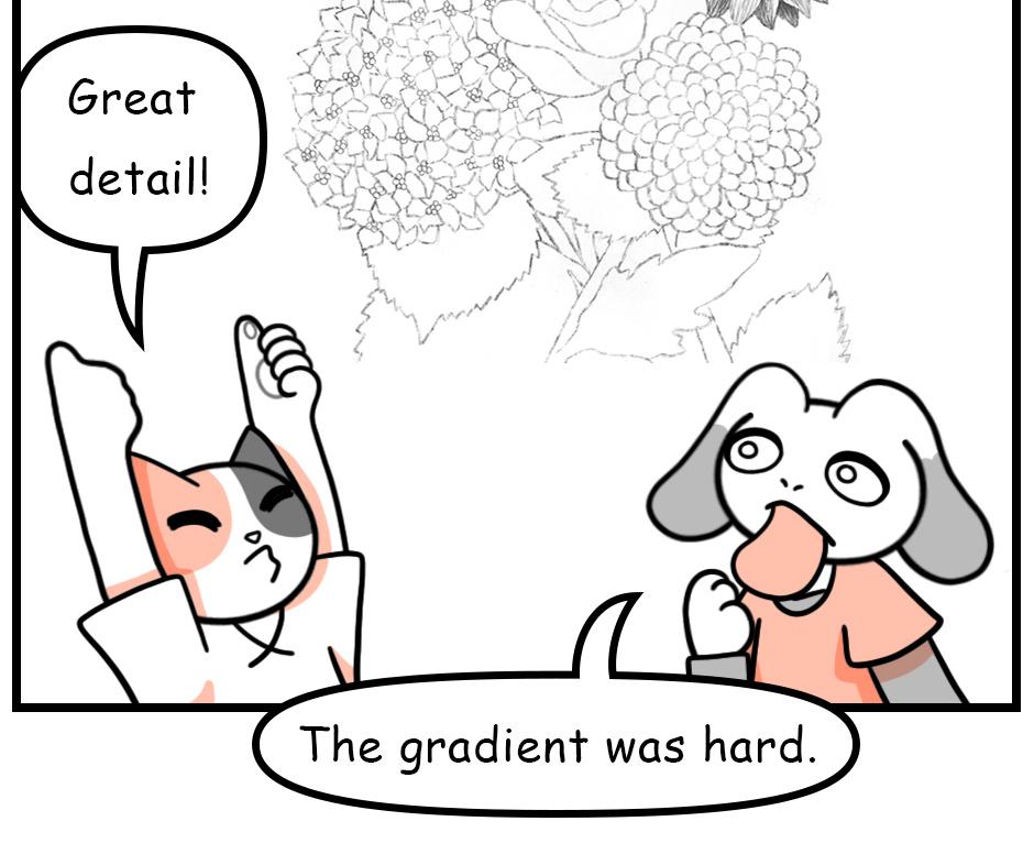 Mikesaka Art Class (◆Episodes are about art methods.) - Episode 150, Page 8: 117. ◆Adding Line Art Details