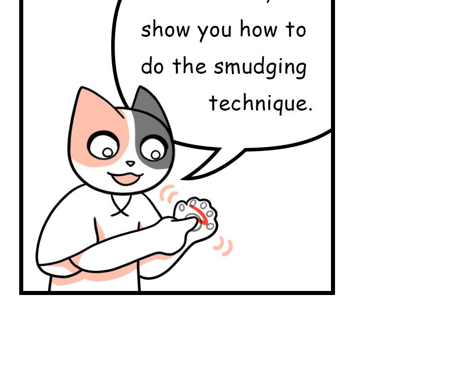 Mikesaka Art Class (◆Episodes are about art methods.) - Episode 151, Page 1: 118. ◆Creating Texture by Rubbing