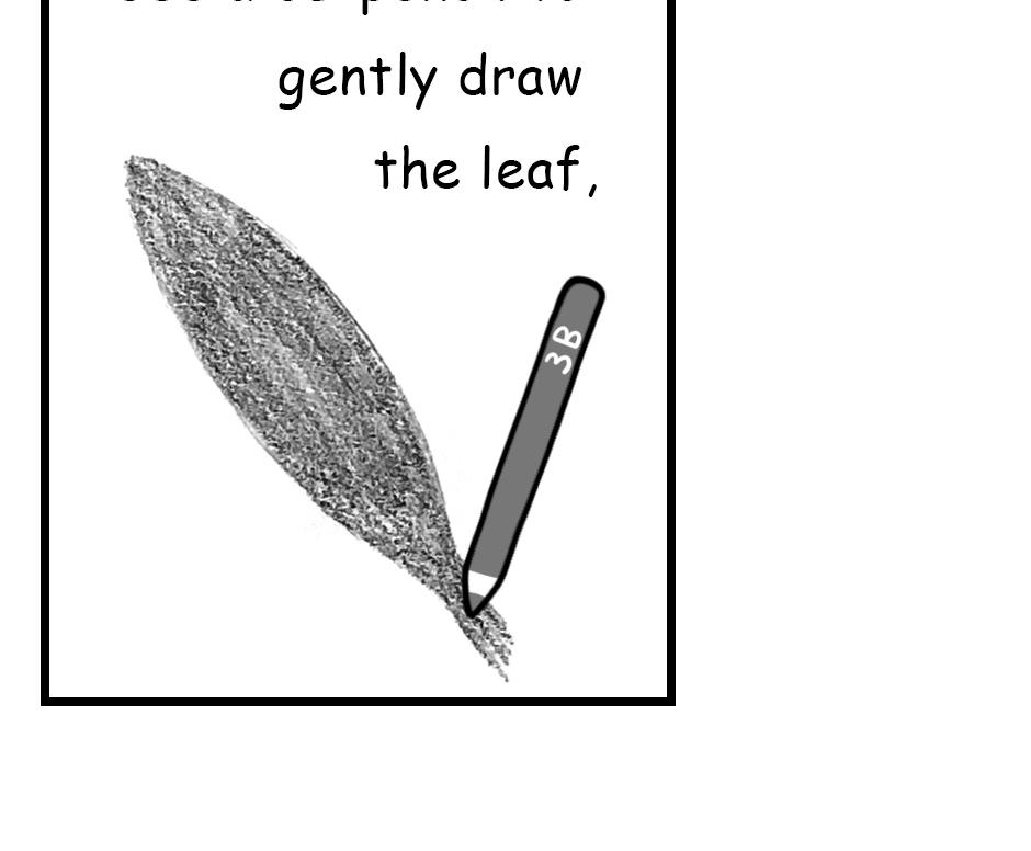 Mikesaka Art Class (◆Episodes are about art methods.) - Episode 152, Page 2:  119. ◆Leaf Details