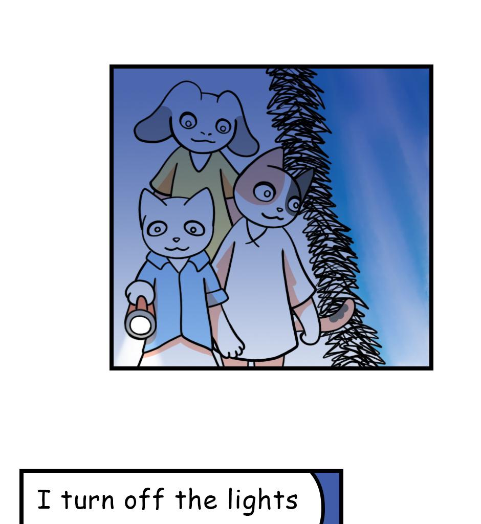 Mikesaka Art Class (◆Episodes are about art methods.) - Episode 153, Page 4: 120. Firefly Night