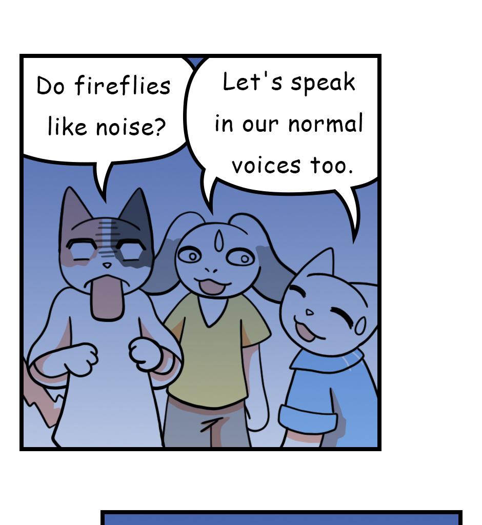 Mikesaka Art Class (◆Episodes are about art methods.) - Episode 153, Page 10: 120. Firefly Night