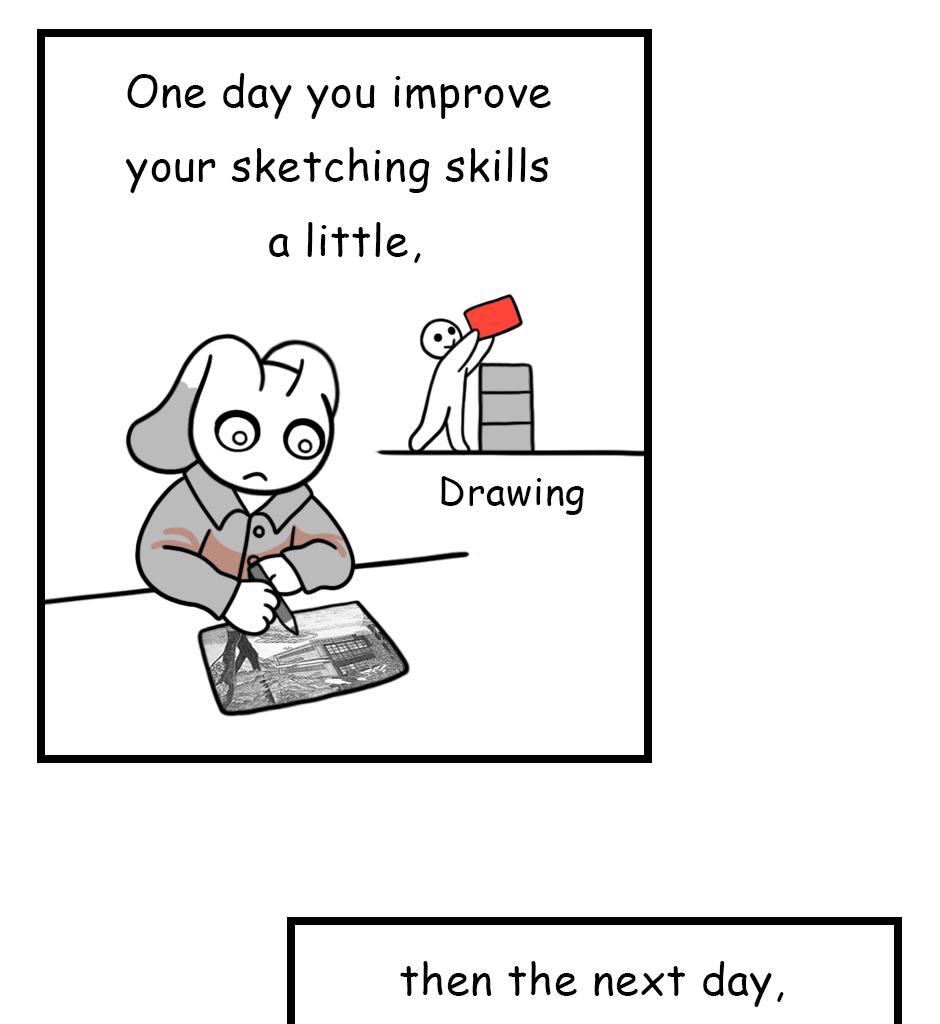 Mikesaka Art Class (◆Episodes are about art methods.) - Episode 154, Page 5: 121. ◆How to Enjoy Drawing